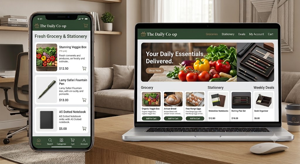 E-Commerce Management Software Dashboard